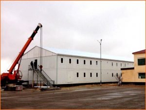 Prefabrik Yapı Çalışmaları Vinç